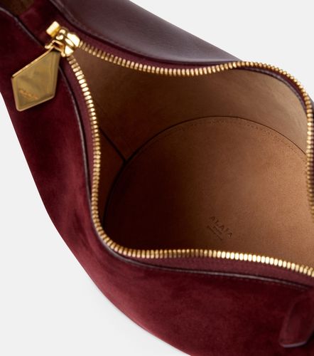 Alaïa Secchiello Shape Small in suede e pelle - Alaia - Modalova