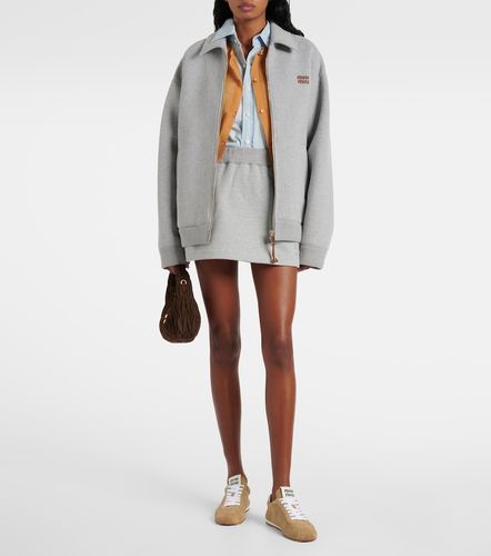 Miu Miu Plume suede sneakers - Miu Miu - Modalova