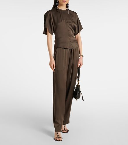 Isabel Marant Top Karlita de satén - Isabel Marant - Modalova