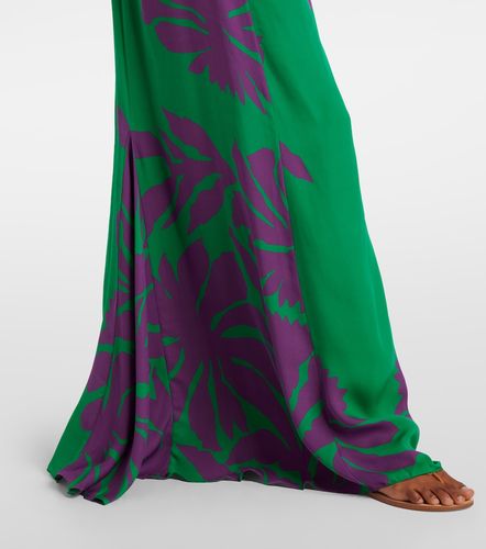 Bedruckte Robe aus Seide - Johanna Ortiz - Modalova