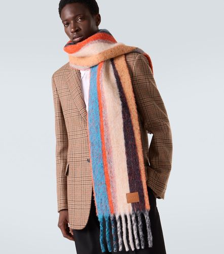 Bufanda en mezcla de alpaca a rayas - Loewe - Modalova