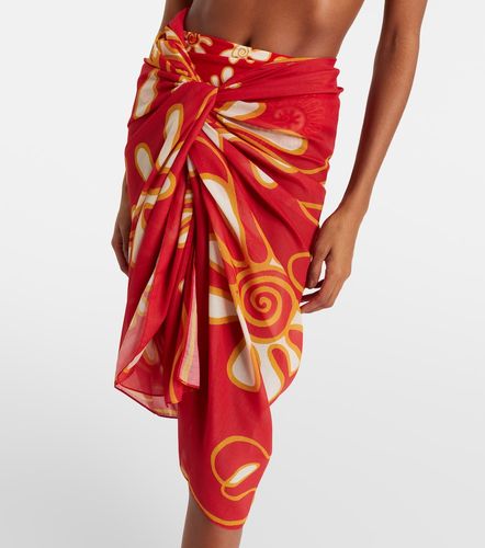Luana printed beach cover-up - Cala de la Cruz - Modalova