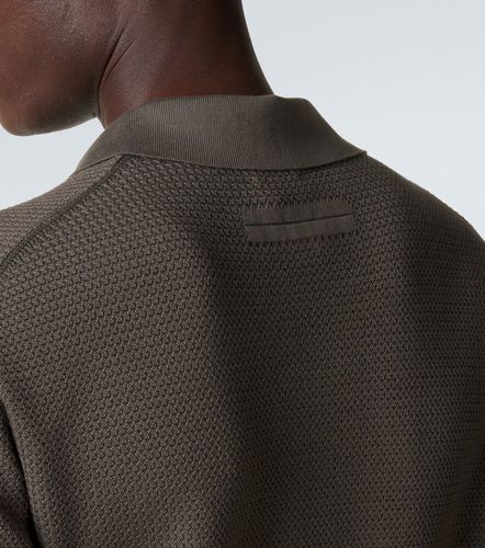 Zegna Polo de punto de algodón - Zegna - Modalova