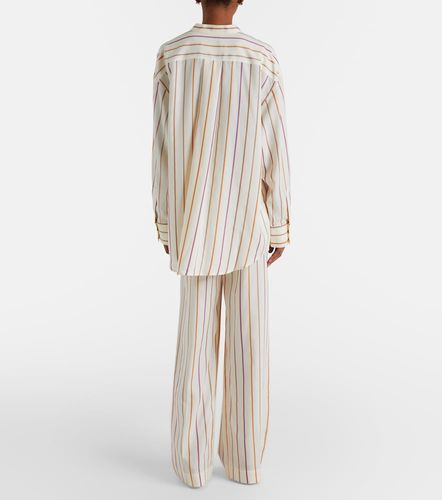Pantaloni regular Aria a righe - Asceno - Modalova