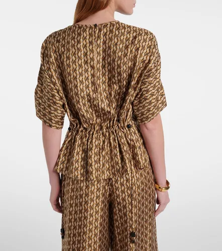 Blusa Nordica de seda estampada - Max Mara - Modalova