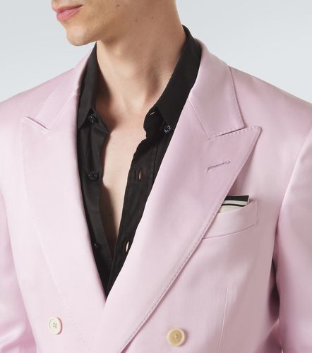 Tom Ford Printed silk pocket square - Tom Ford - Modalova