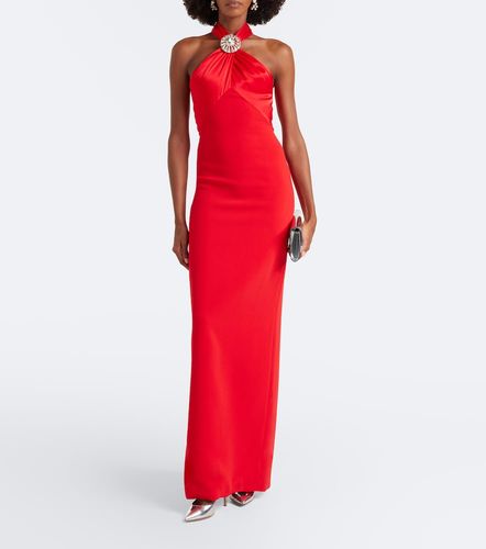 David Koma Verzierte Robe mit Satin - David Koma - Modalova