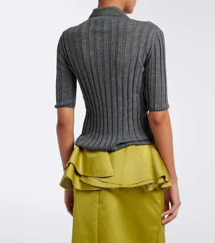 Plan C Pullover polo in lana - Plan C - Modalova