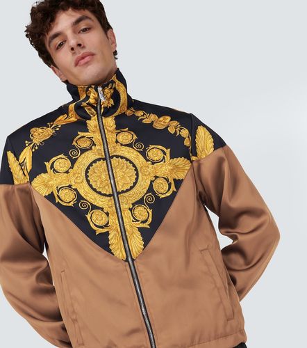 Maschera Baroque satin bomber jacket - Versace - Modalova