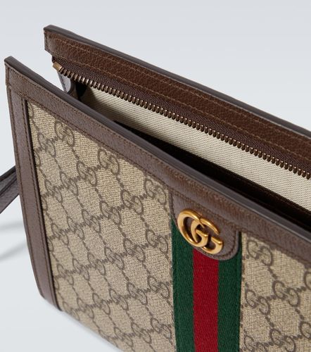 Gucci Pouch de lona con GG - Gucci - Modalova