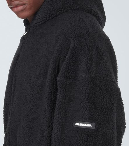 Balenciaga Oversized fleece hoodie - Balenciaga - Modalova
