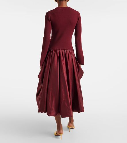 Abito midi Kenlie in satin e jersey - Simkhai - Modalova