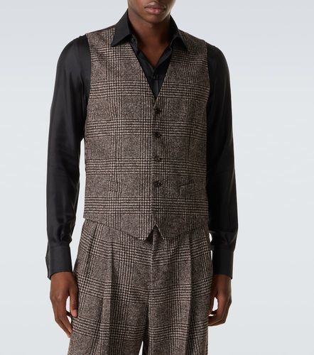 Checked single-breasted vest - Dolce&Gabbana - Modalova