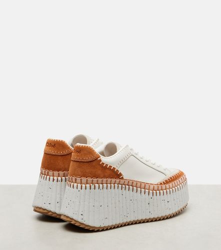 Chloe Leather platform sneakers - Chloe - Modalova
