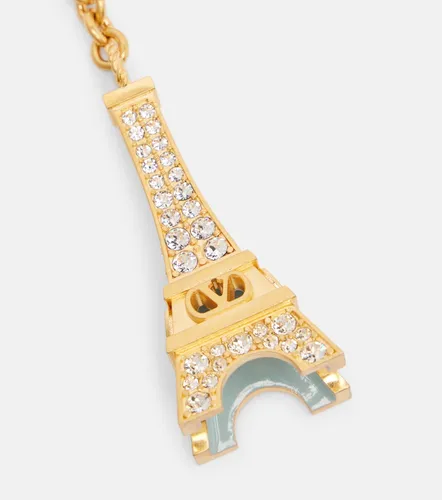 VLogo Signature Eiffel Tower keyring - Valentino Garavani - Modalova