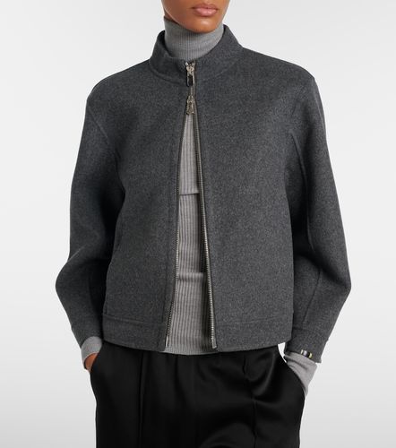 Motor wool and cashmere bomber jacket - Extreme Cashmere - Modalova