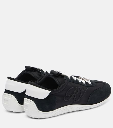 Sneakers Viv Low aus Satin mit Veloursleder - Roger Vivier - Modalova