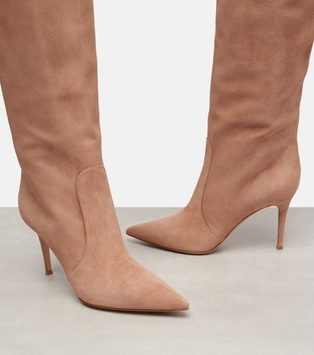 Hansen 85 leather knee-high boots - Gianvito Rossi - Modalova
