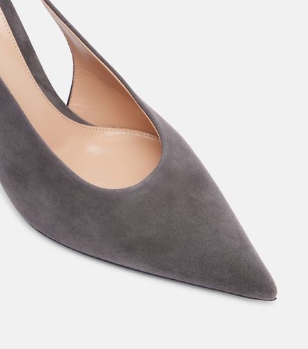 Pumps slingback Robbie 85 in suede - Gianvito Rossi - Modalova