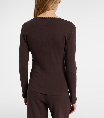 Leset T-shirt Pointelle in cotone - Leset - Modalova