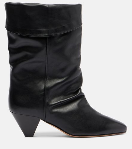 Dalby 55 leather ankle boots - Isabel Marant - Modalova