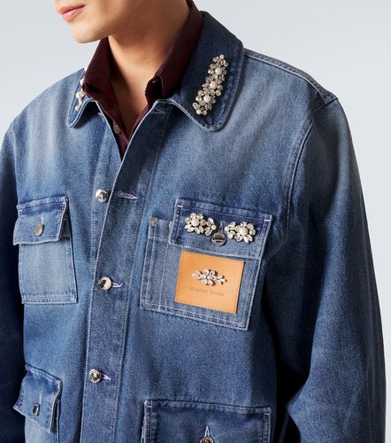 Giacca di jeans con cristalli - Simone Rocha - Modalova