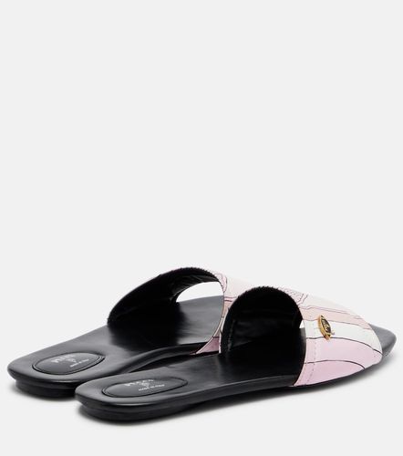Pucci Yummy Iride twill slides - Pucci - Modalova