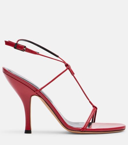 Slingback-Sandalen Gemisch aus Leder - JUDE - Modalova