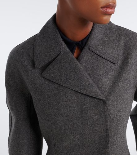 Double-breasted virgin wool coat - Jil Sander - Modalova