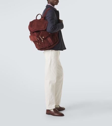 Brunello Cucinelli Mochila de ante - Brunello Cucinelli - Modalova