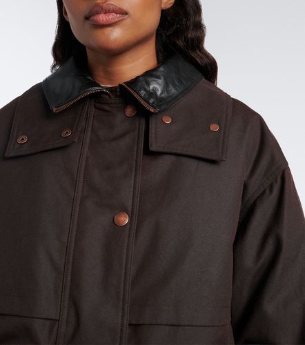 Giacca oversize in canvas di cotone - Acne Studios - Modalova