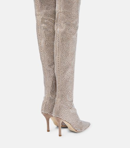 Embellished over-the-knee boots - Paris Texas - Modalova