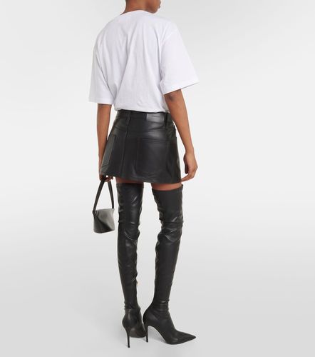 Minifalda Micro de piel - Wardrobe.NYC - Modalova