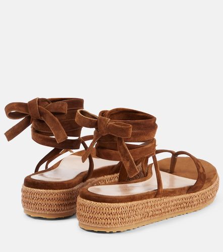 Sandali espadrillas in suede - Gianvito Rossi - Modalova
