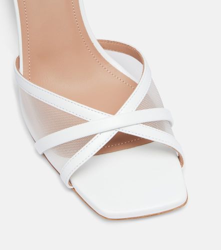 Pantoletten Perla 70 aus Leder und Mesh - Malone Souliers - Modalova