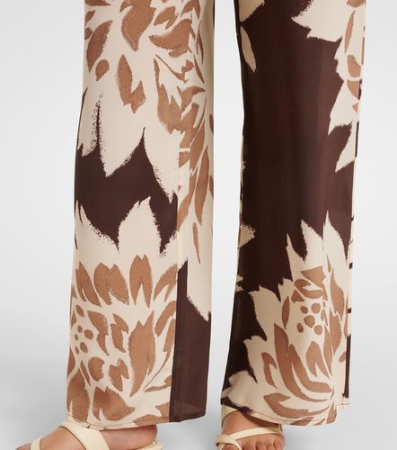 Pantalones anchos en satén de seda - SIR - Modalova