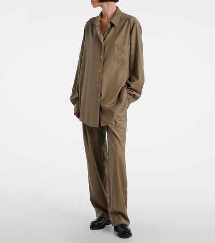 Sorina high-rise virgin wool pants - The Row - Modalova