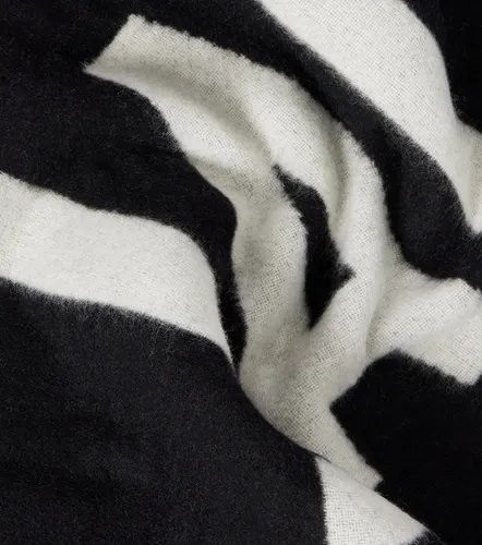 Jacquard logo virgin wool scarf - Jacquemus - Modalova