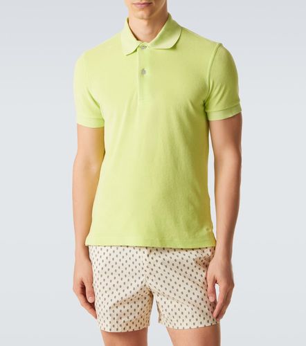 Polo in spugna di misto cotone - Tom Ford - Modalova
