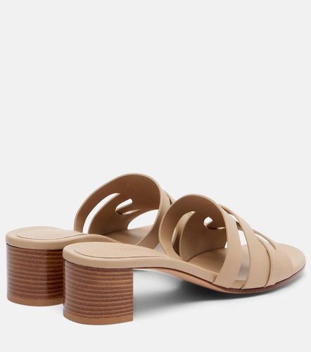 Gianvito Rossi Mules Nora de piel - Gianvito Rossi - Modalova