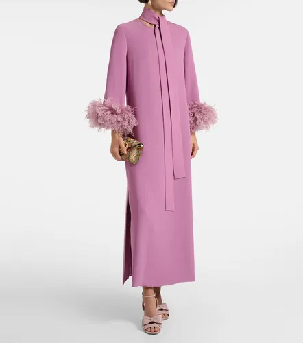 Cady Couture feather-trimmed gown - Valentino Garavani - Modalova