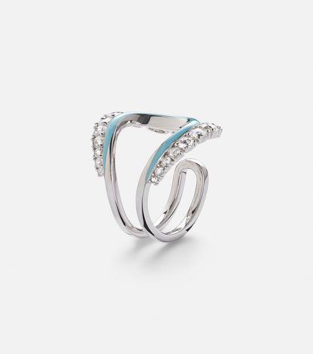 Anillo Moonlight de oro blanco de 18 ct con diamantes - Kamyen - Modalova