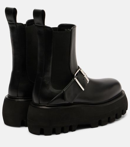 Botines con plataforma Sofa Buckle de piel - McQueen - Modalova