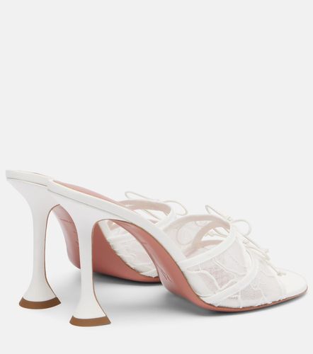 Mules Eleonora in pizzo - Amina Muaddi - Modalova