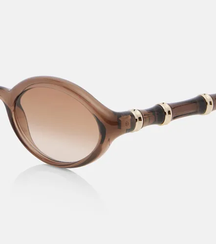 Gucci Gafas de sol ovaladas Bamboo - Gucci - Modalova