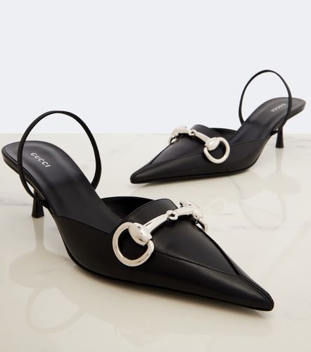 Pumps slingback Boulevard in pelle - Gucci - Modalova