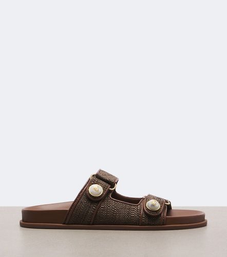 Fayence raffia-effect sandals - Jimmy Choo - Modalova