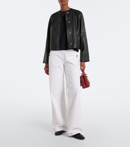 Camiseta de jersey de algodón con volantes - Max Mara - Modalova