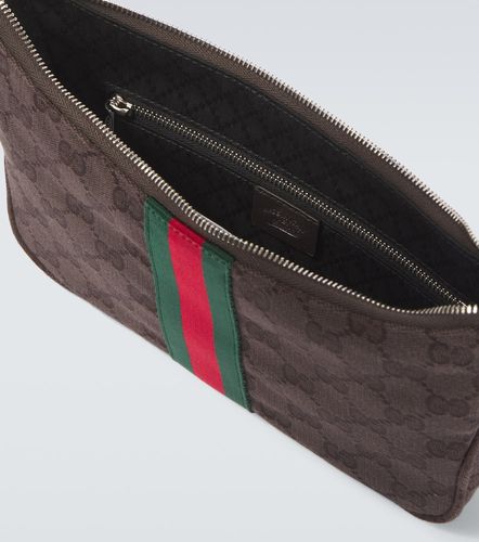 Borsa a tracolla Lunetta Small in canvas GG - Gucci - Modalova