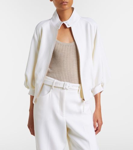 Aluin virgin wool bomber jacket - Gabriela Hearst - Modalova